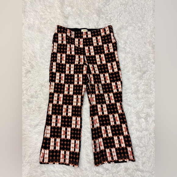 Anthropologie Maeve The Margot Kick-Flare Crop Pants - Picture 4 of 6